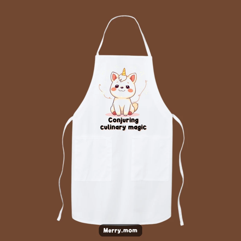 Funny Gleeful Animal Fairy Lights Apron - Kitchen Fun & Gift Idea