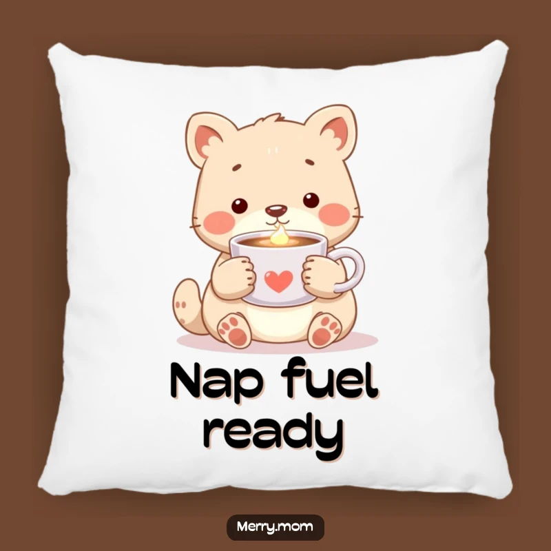 Cozy Animal Cocoa Pillow: Soft Warmth, Inviting Glow, Perfect Gift for Comfort