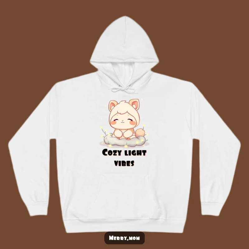 Cozy Funny Creature Hoodie: Contented Sigh Edition, Ultimate Comfort Funny Gift