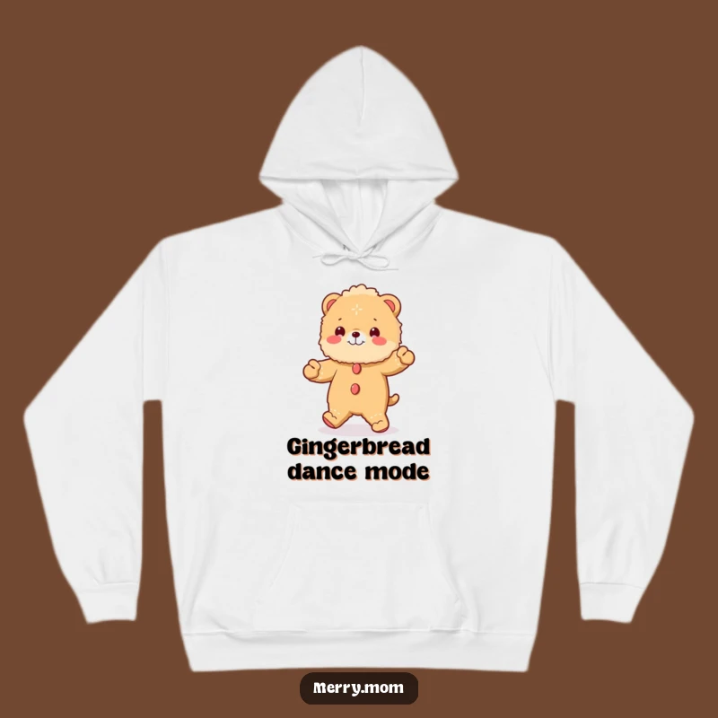 Funny Gingerbread Animal Hoodie: Cozy Fluffy Jig, Holiday Comfort Gift