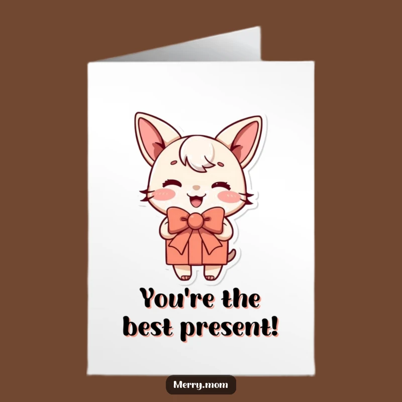 Funny Free Printable Congratulations Card: Gift Character Humorous Downloadable Greeting