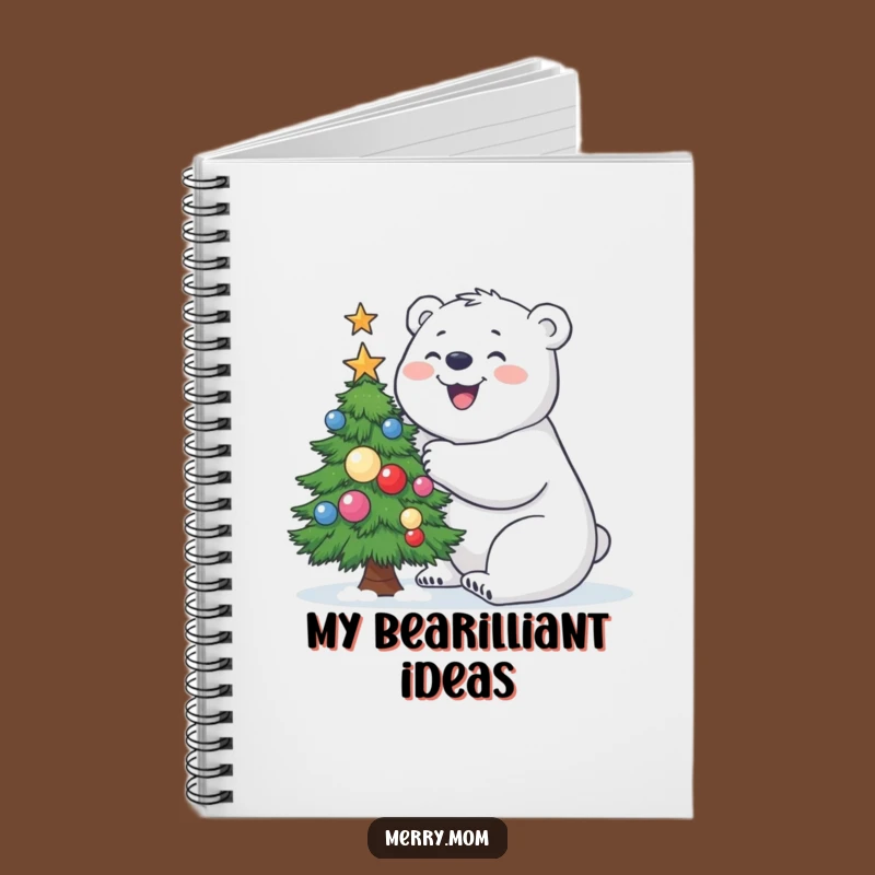 Funny Polar Bear Notebook: Building Tree, Jot Down Fun, Funny Gift!