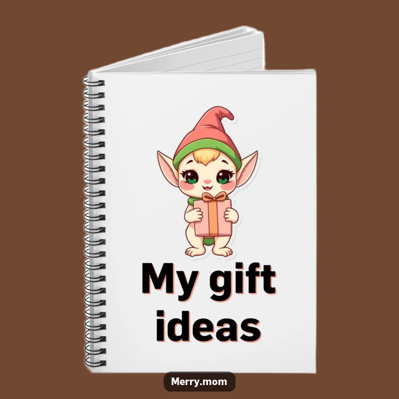 Funny Elf Animal Notebook: Happy Gift Holder, Jot Down Fun, Perfect Funny Gift!